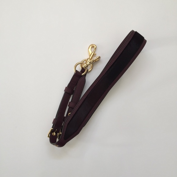 Michael Kors Brooklyn Suede Shoulder Bag Plum - Picture 9 of 11